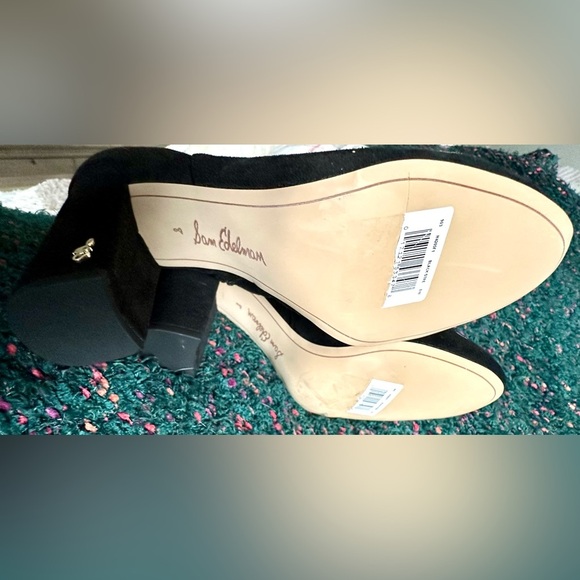 ‼️RARE‼️🎸SAM EDELMAN🎸🔥NWT🔥Carlson Faux Suede Knee-High Boots—8 - Picture 15 of 16